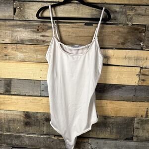 White Birch Nude Bodysuit, Medium